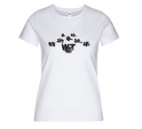 Black Streetwear woman T-shirt - Traditional Logo