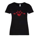 Black Streetwear woman T-shirt - Traditional Logo