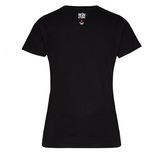 Black Streetwear woman T-shirt - Traditional Logo