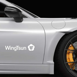 Adesivo WingTsun Logo Pugno – Sticker per Auto, Vetri e Laptop (10, 20, 30 cm)