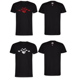 Black Streetwear man T-shirt - Traditional Logo